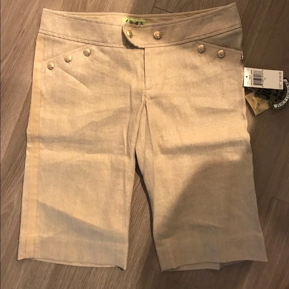 Juicy couture NWT shorts retails at 168$ size 10